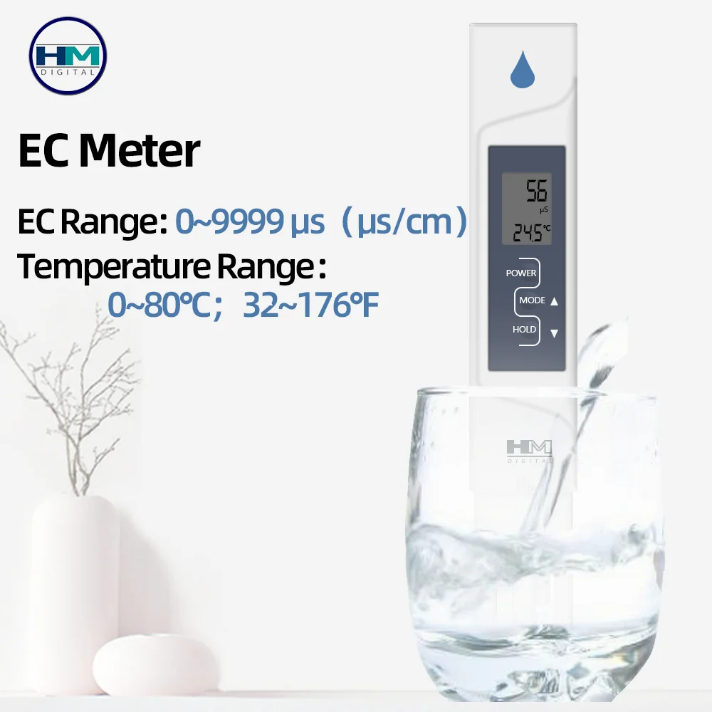 Ec Meter Digital - HM Digitale AP-2 EC-meter 2-in-1 EC-temperatuur