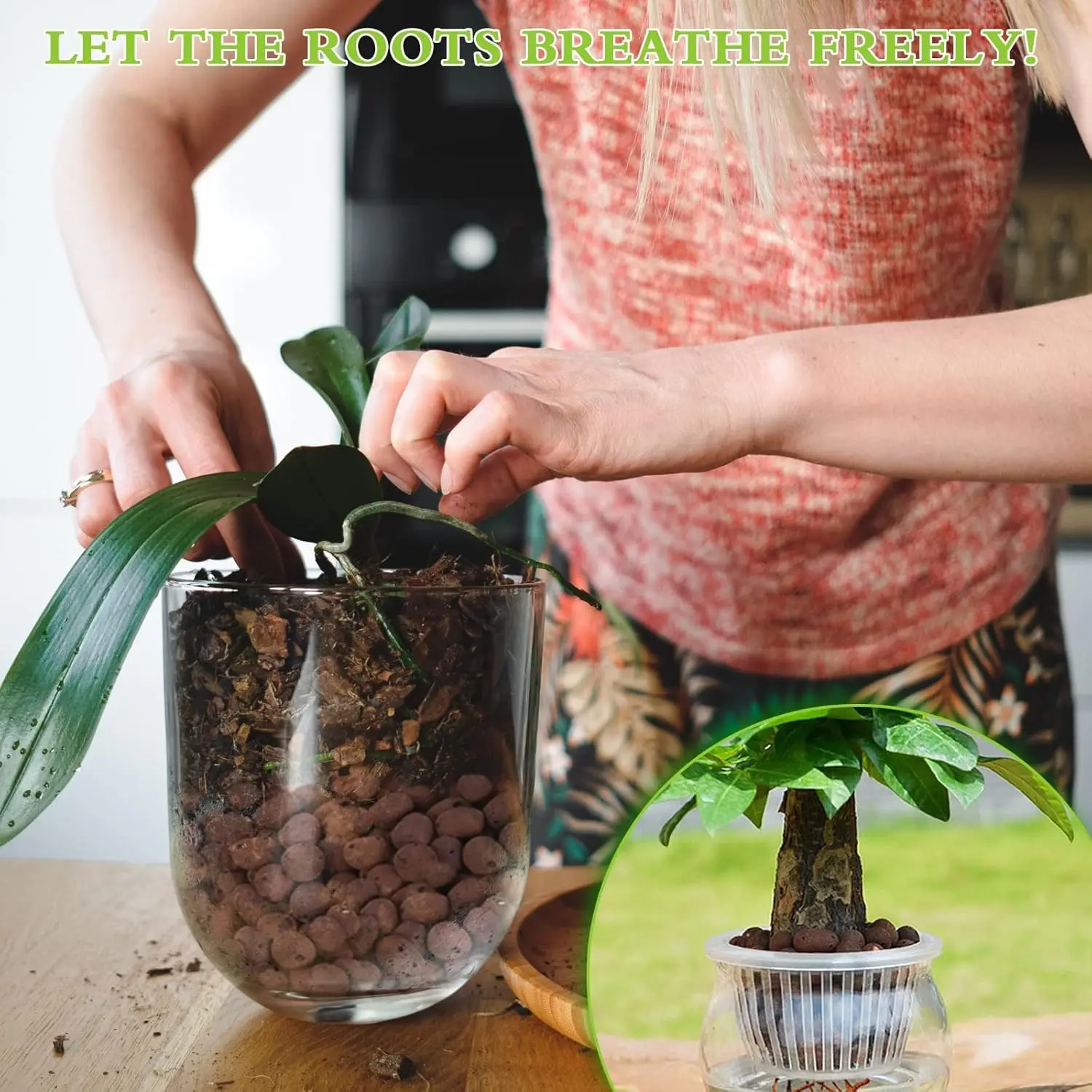 Clay Pebble Growing - 1L Natuurlijke Uitgebreide Klei Kiezels voor