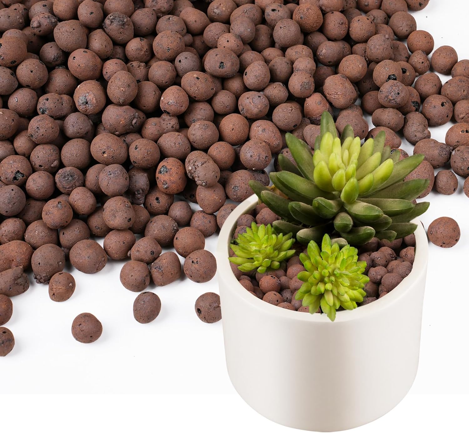 Clay Pebble Growing - 100/200G Kleikiezels voor planten, lichtgewicht kleikralen