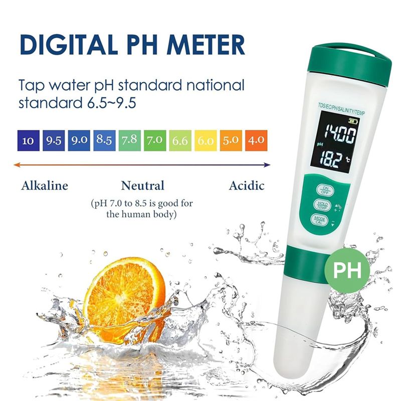 AT02-5 In1 Digitale PH-meter Z - Ec Meter Digital recensie en prijs
