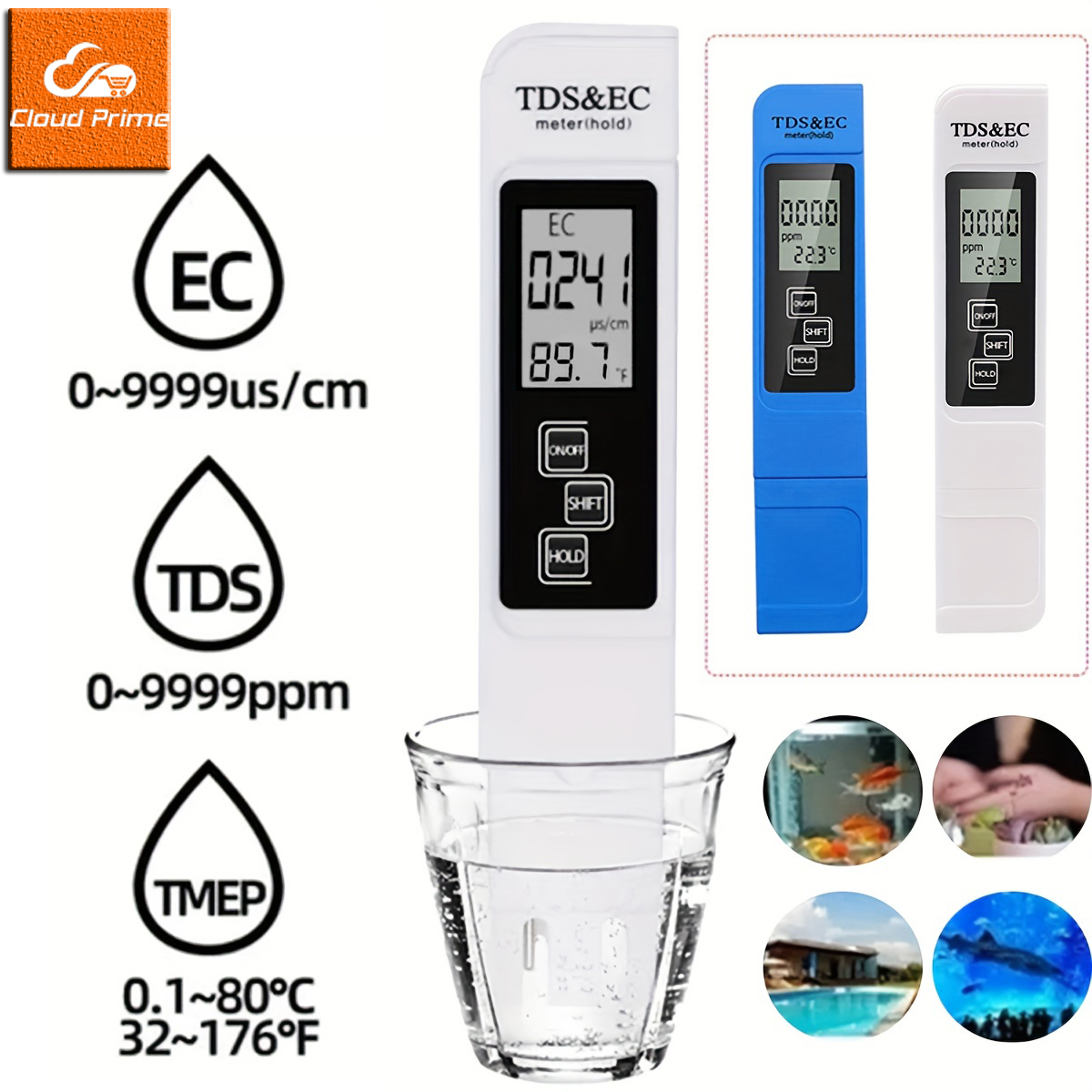 3in1 Waterkwaliteit Detectie P - Ec Meter Digital recensie en prijs