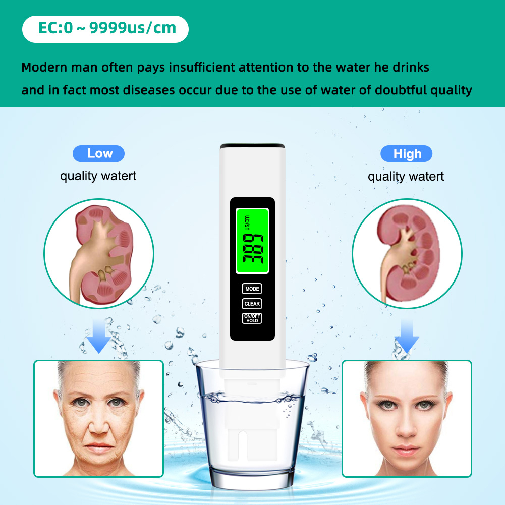 4-in-1 digitale watertester TD - Ec Meter Digital recensie en prijs
