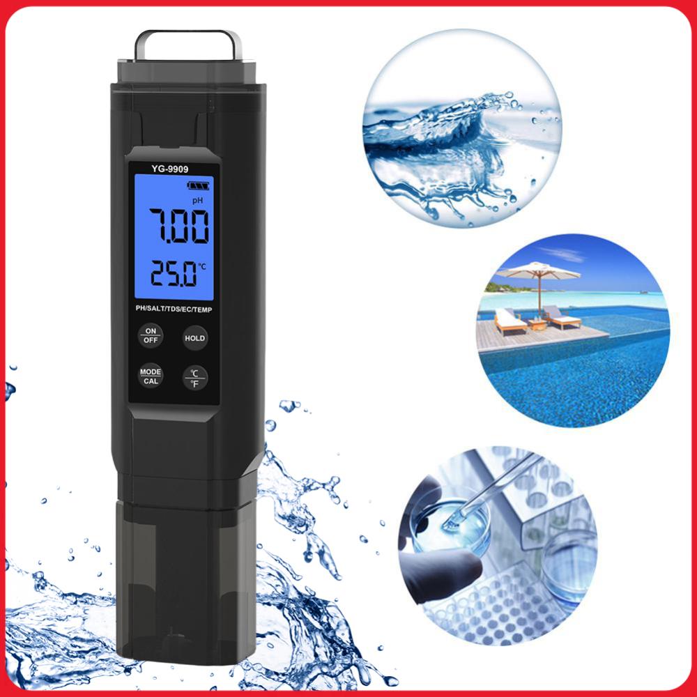 5-in-1 digitale waterkwaliteit - Ec Meter Digital recensie en prijs