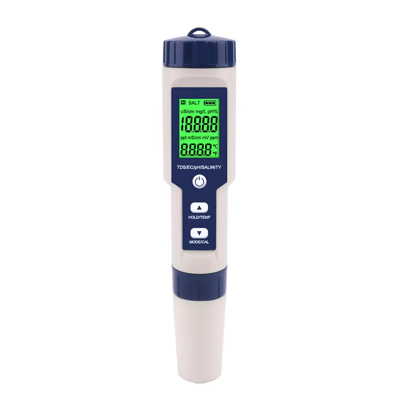 5-in-1 digitale PH TDS EC-mete - Ec Meter Digital recensie en prijs