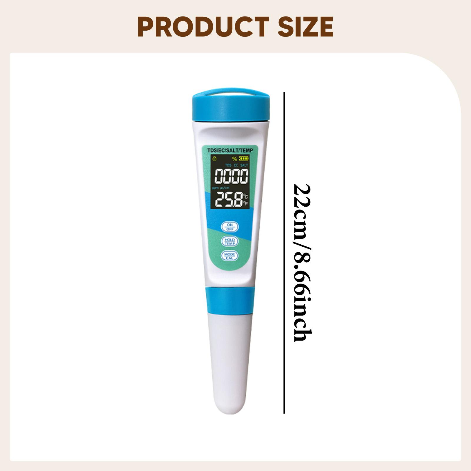 4-in-1 EC TDS ZOUT Temperatuur - Ec Meter Digital recensie en prijs